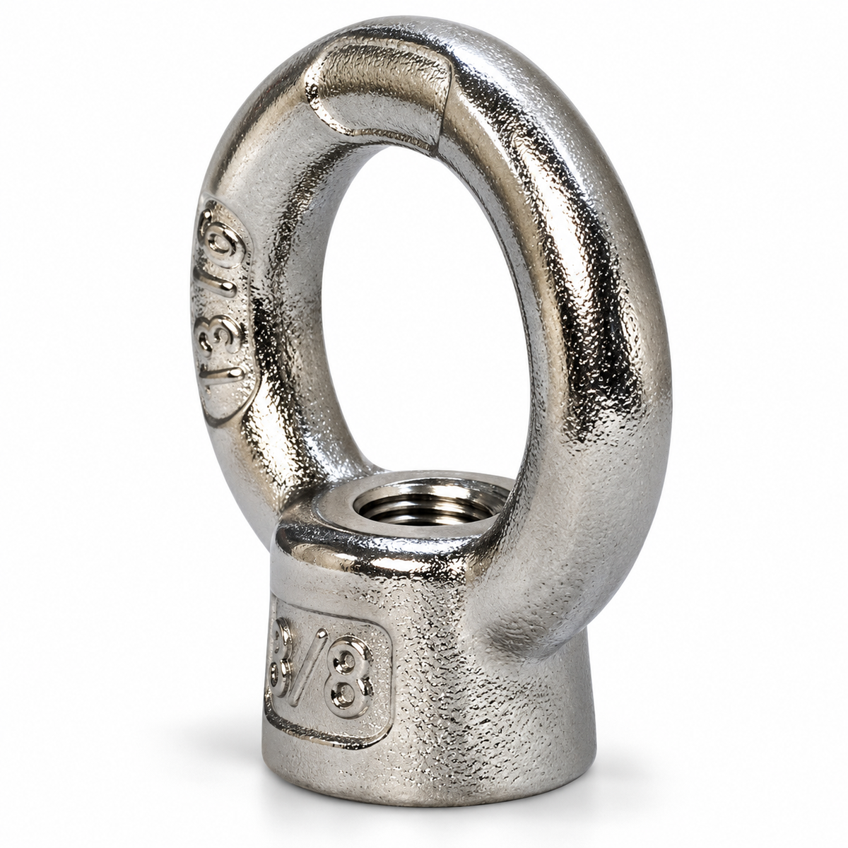 5 Pc Set Stainless Steel 316 Lifting Eye Nut, UNC Tap Thread Eye Nut Size 1/4" to 1-1/4" for Rigging, Lifting, and Marine Hardware