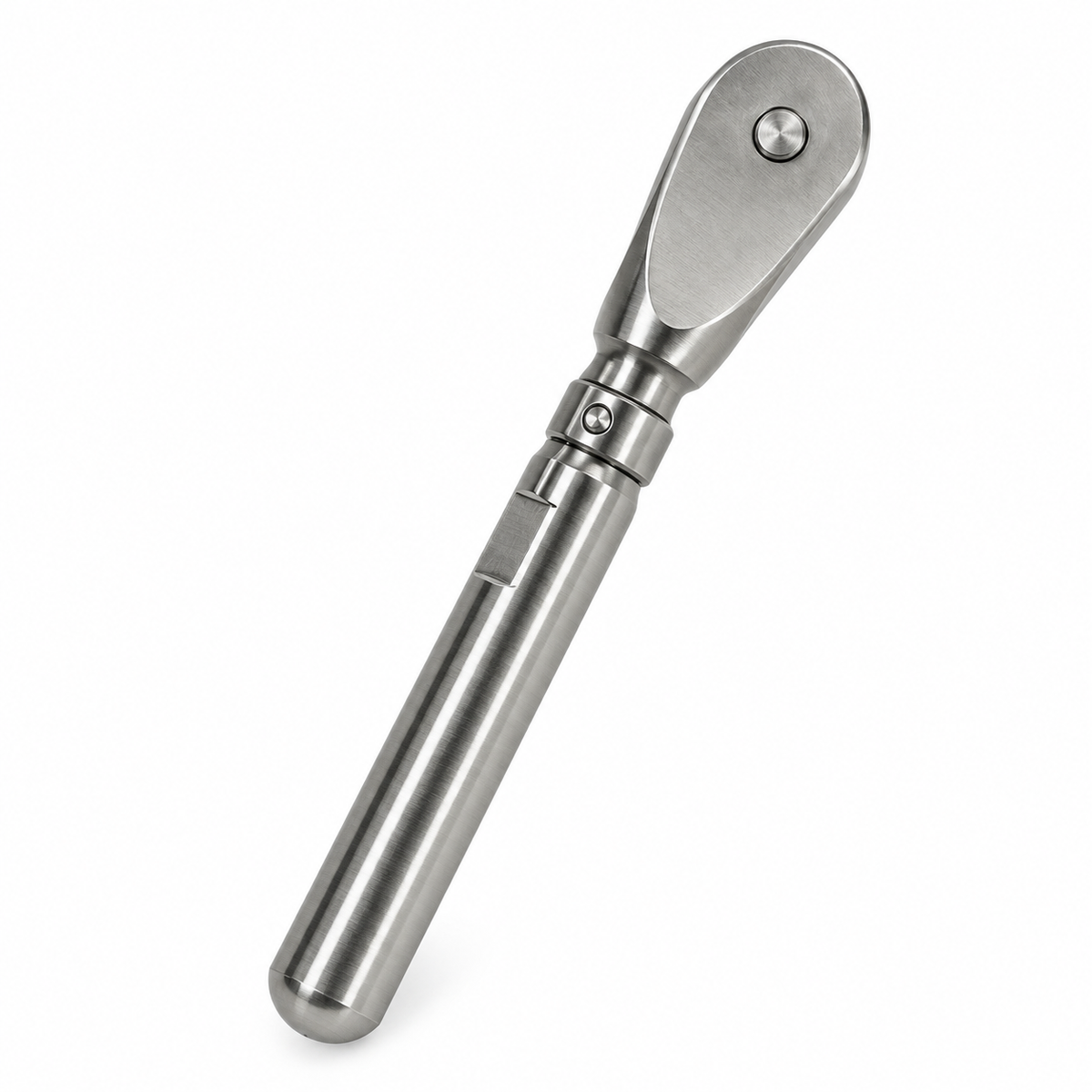 4 Pc Set Marine T316 Stainless Steel Cable Streamline Adjustable Jaw, Cable Rail Terminal Fitting for Deck, Dock, and Railing