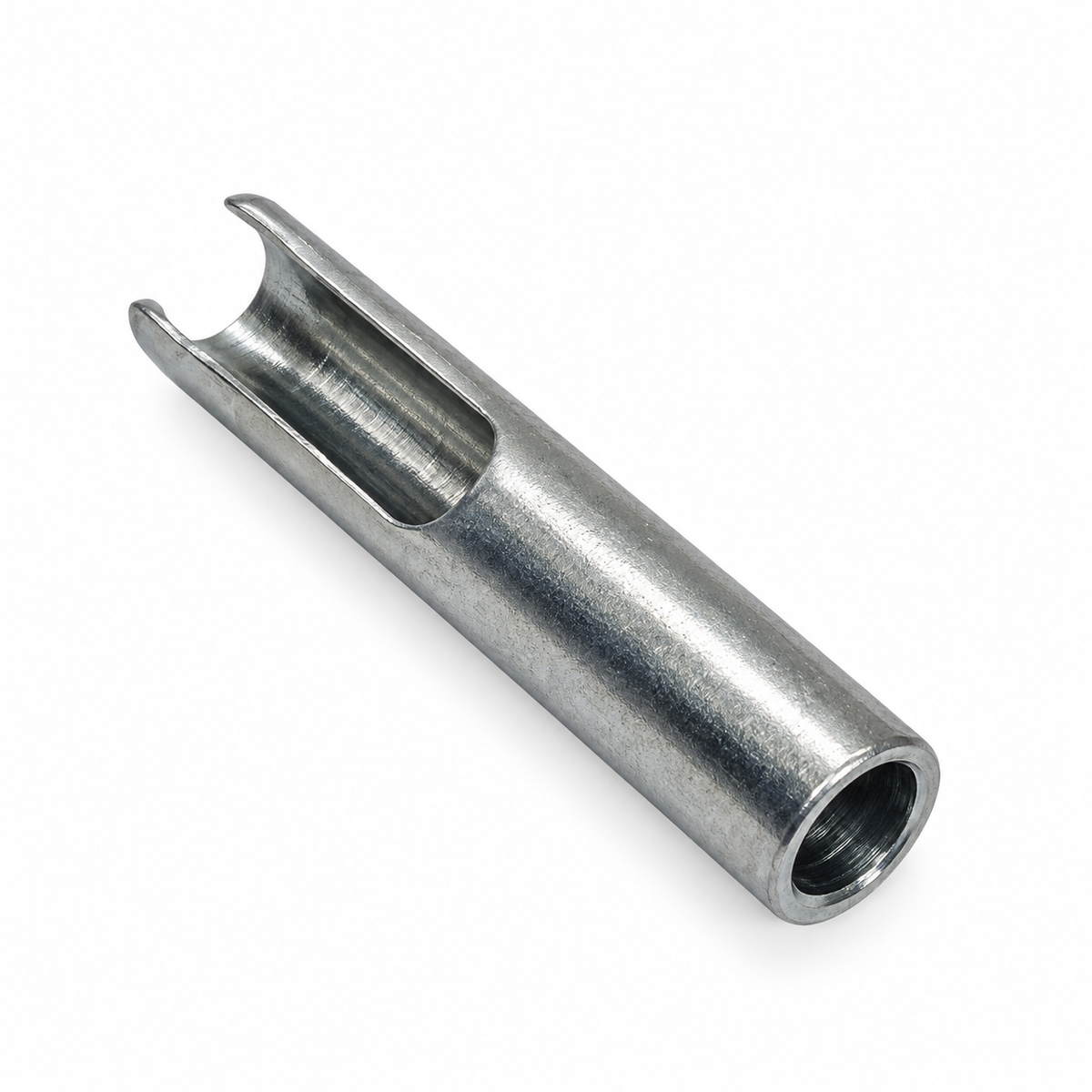 4 pc Set Marine T316 Stainless Steel T Anchor Fitting for 1/8" 3/16" Cable, Hand Swage Wire Rope Terminal for Deck, Dock, Railing