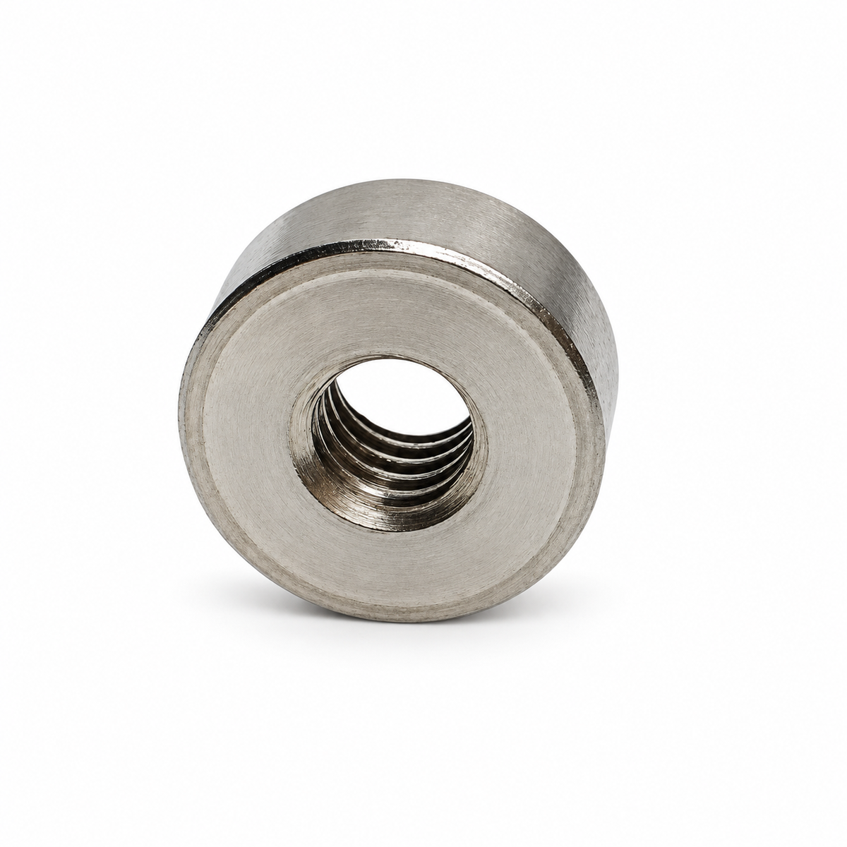 4 Pc Set Marine T316 Stainless Steel Thread Flat End Hardware Nut, Cable Railing and Rigging Fastener for Deck, Dock, and Outdoor Use