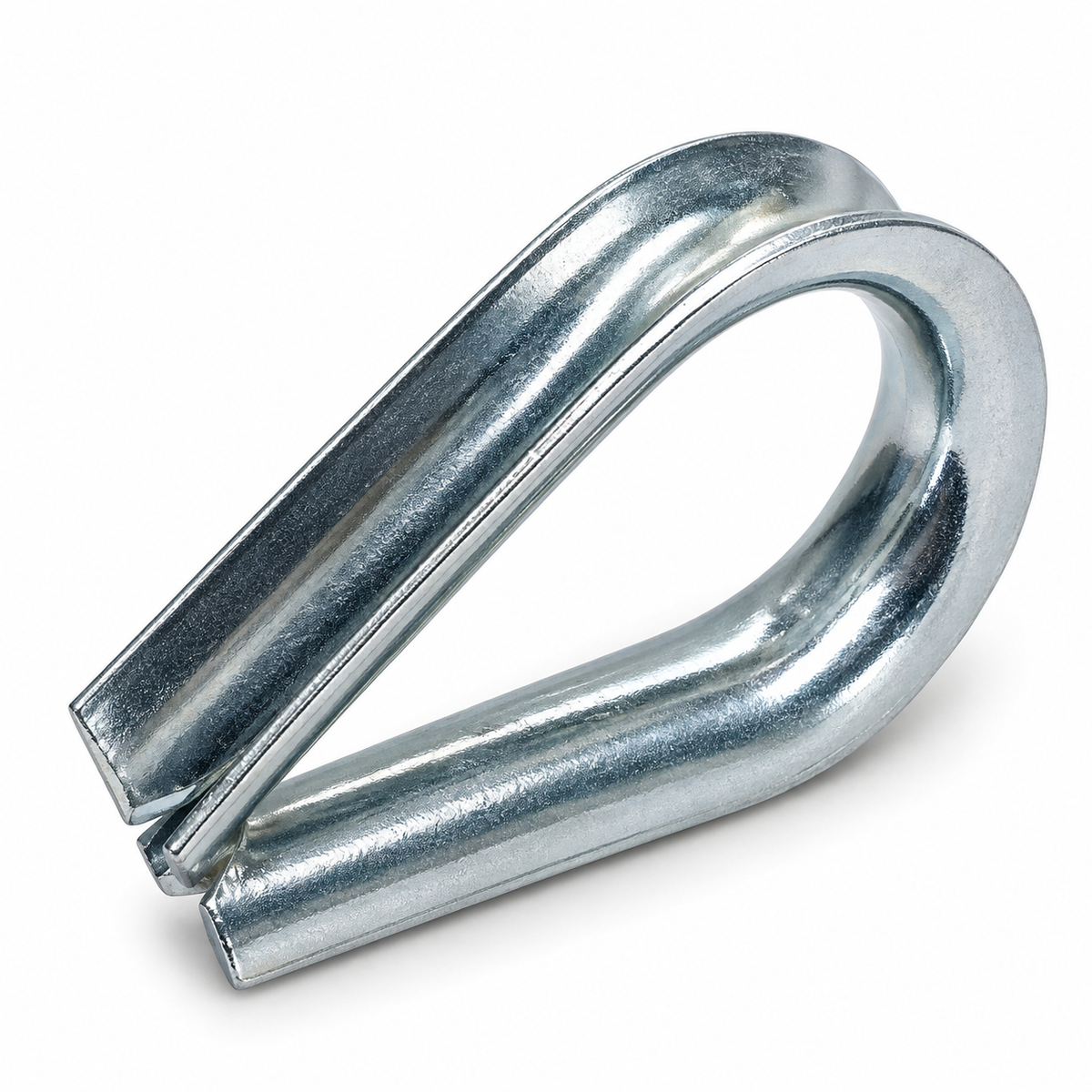 10 Pc Set T316 Stainless Steel Light Duty Wire Rope Thimble, Cable Eye Loop Protector for 3/32", 1/8", 3/16", 1/4", and 5/16" Cable