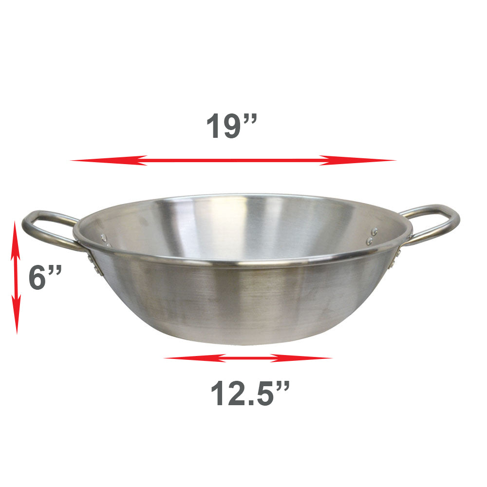 Carnitas Cazo Stainless Steel Caso Pot Pan Wok Gas Stove Burner Cook