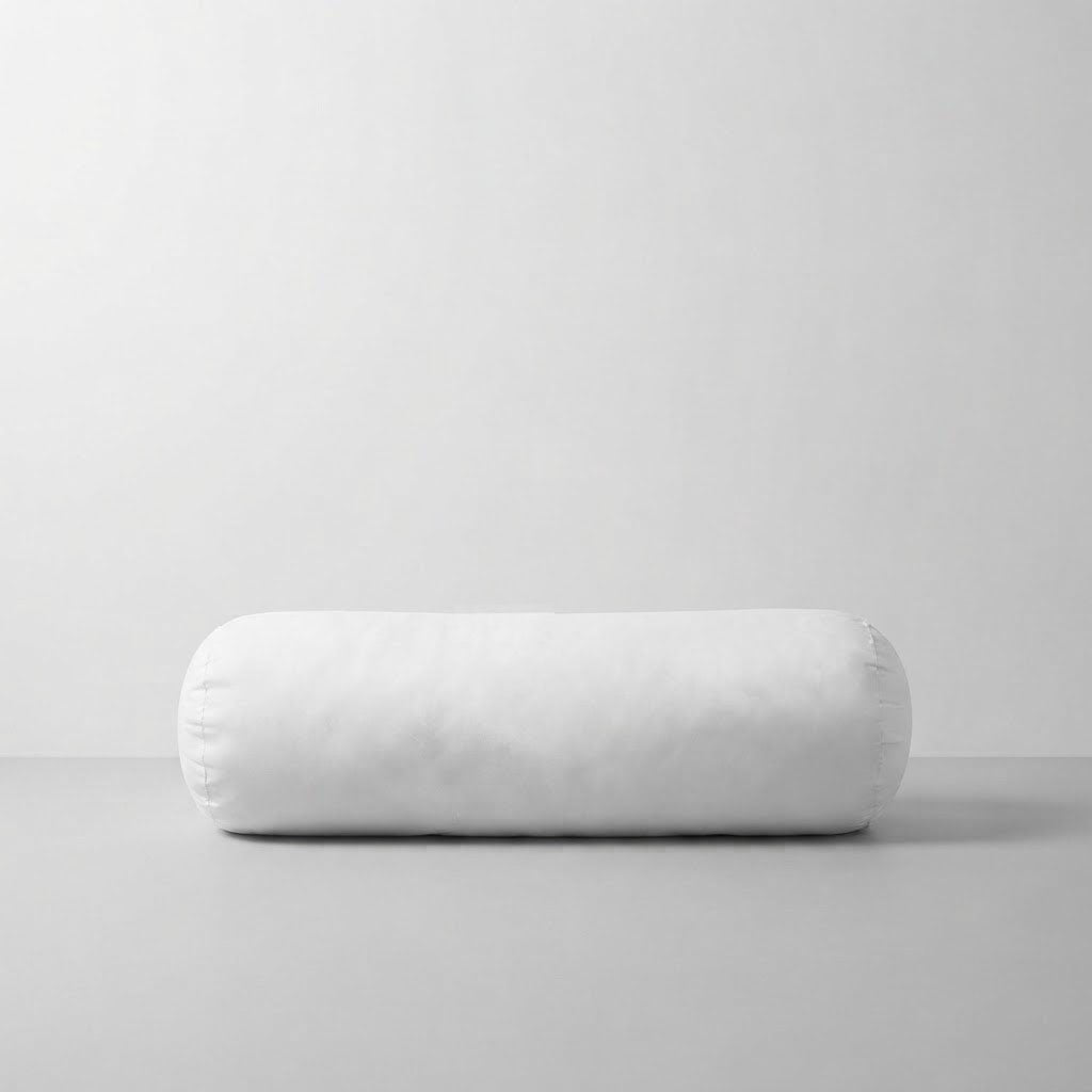 Large Size 26"x6" Outdoor Round Long Bolster Pillow Polyester FiberFill Decorative Bolster for Porch Swing Couch Sofa Cushion |INSERT ONLY|