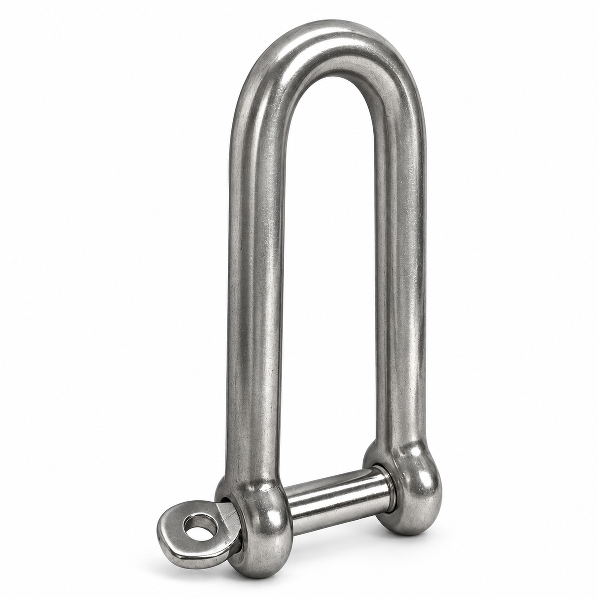 5 Pc Set Marine Stainless Steel Eye Screw Pin Chain Long D Shackle, Sailing Rigging Connector for Rope and Cable