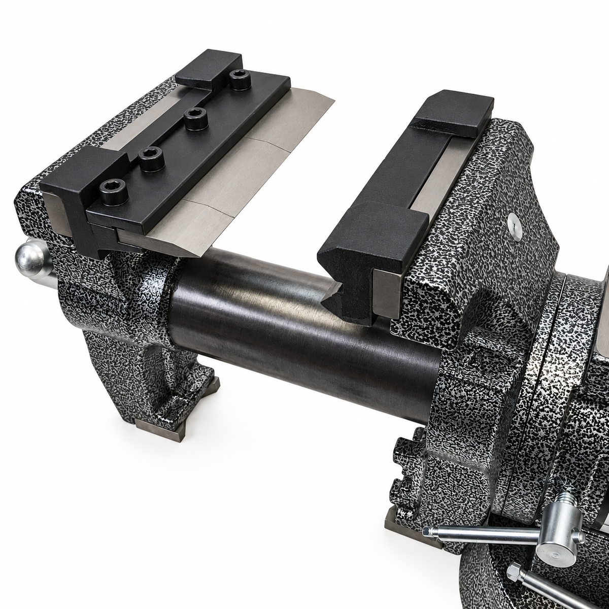 Vise Mount 5" Press Brake Bender Attachment Bending 14 Gauge Mild Steel 1-8" Aluminum