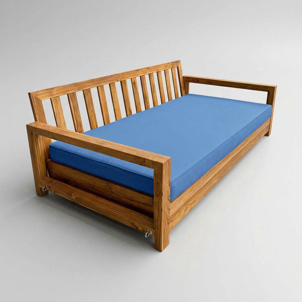 Pipe Trim 6" Twin-XL Mattress Size 80x39x6 Outdoor Daybed Fitted Sheet Slip Cover Only -AD102
