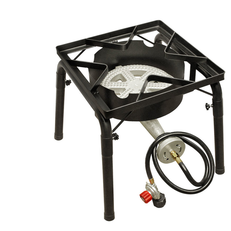 Propane Portable Gas Stove Burner Camper Cooker High Pressure UL Regulator BBQ