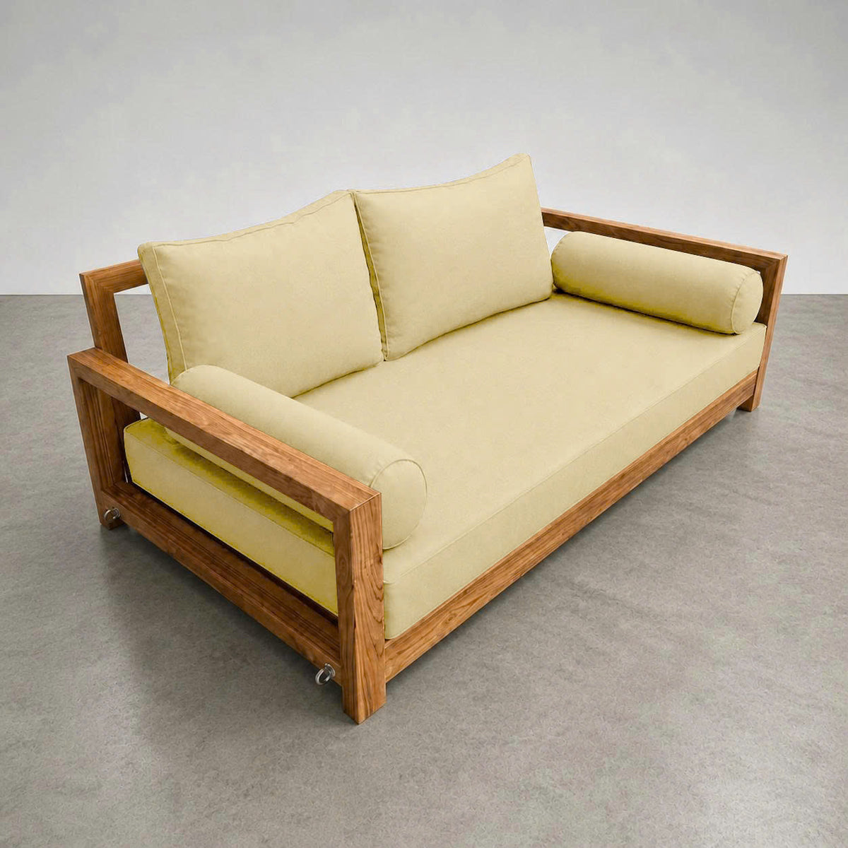 STYLE 1 - Mattress & Pillow Bolster Cushion Cover and Insert for Outdoor Indoor Daybed Porch Swing Bed Crib Size