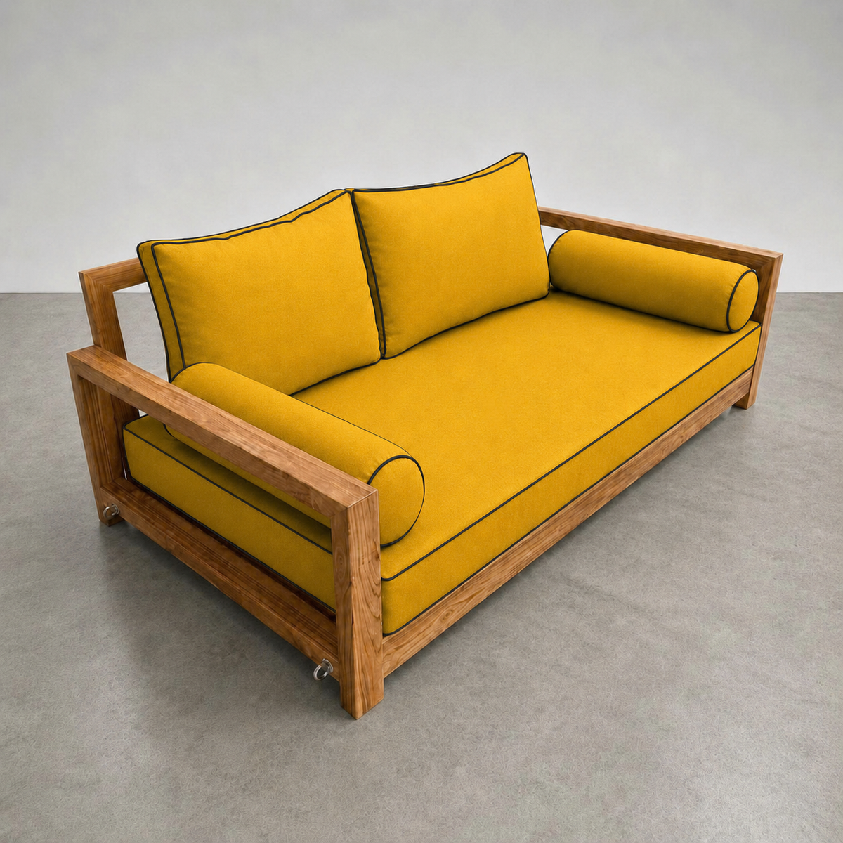 STYLE 1 - Mattress & Pillow Bolster Cushion Cover and Insert for Outdoor Indoor Daybed Porch Swing Bed Crib Size