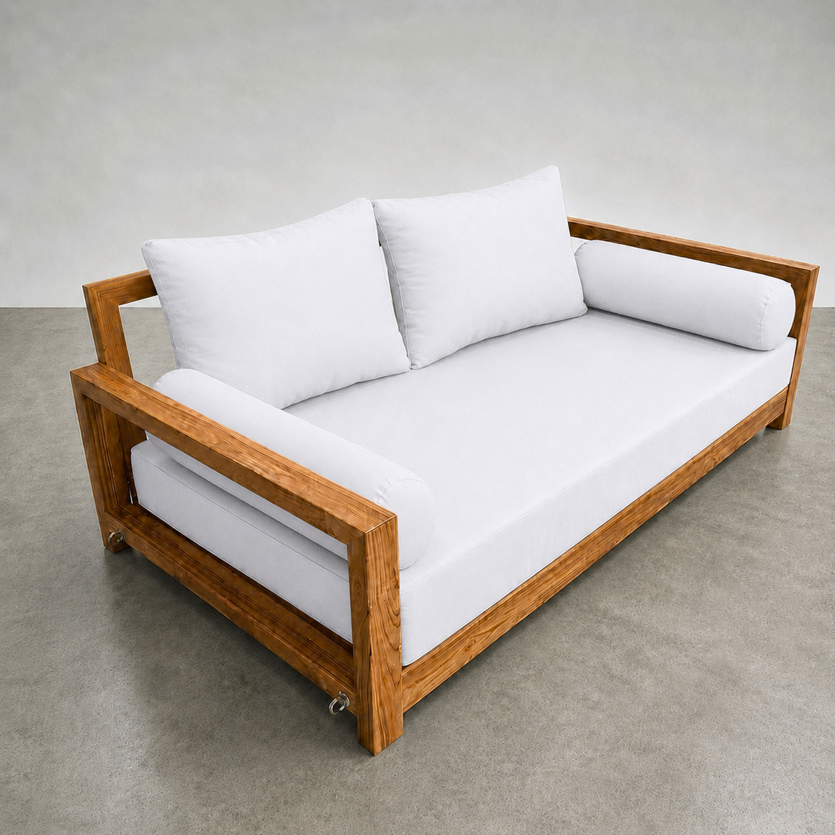 STYLE 1 - Mattress & Pillow Bolster Cushion Cover and Insert for Outdoor Indoor Daybed Porch Swing Bed Crib Size
