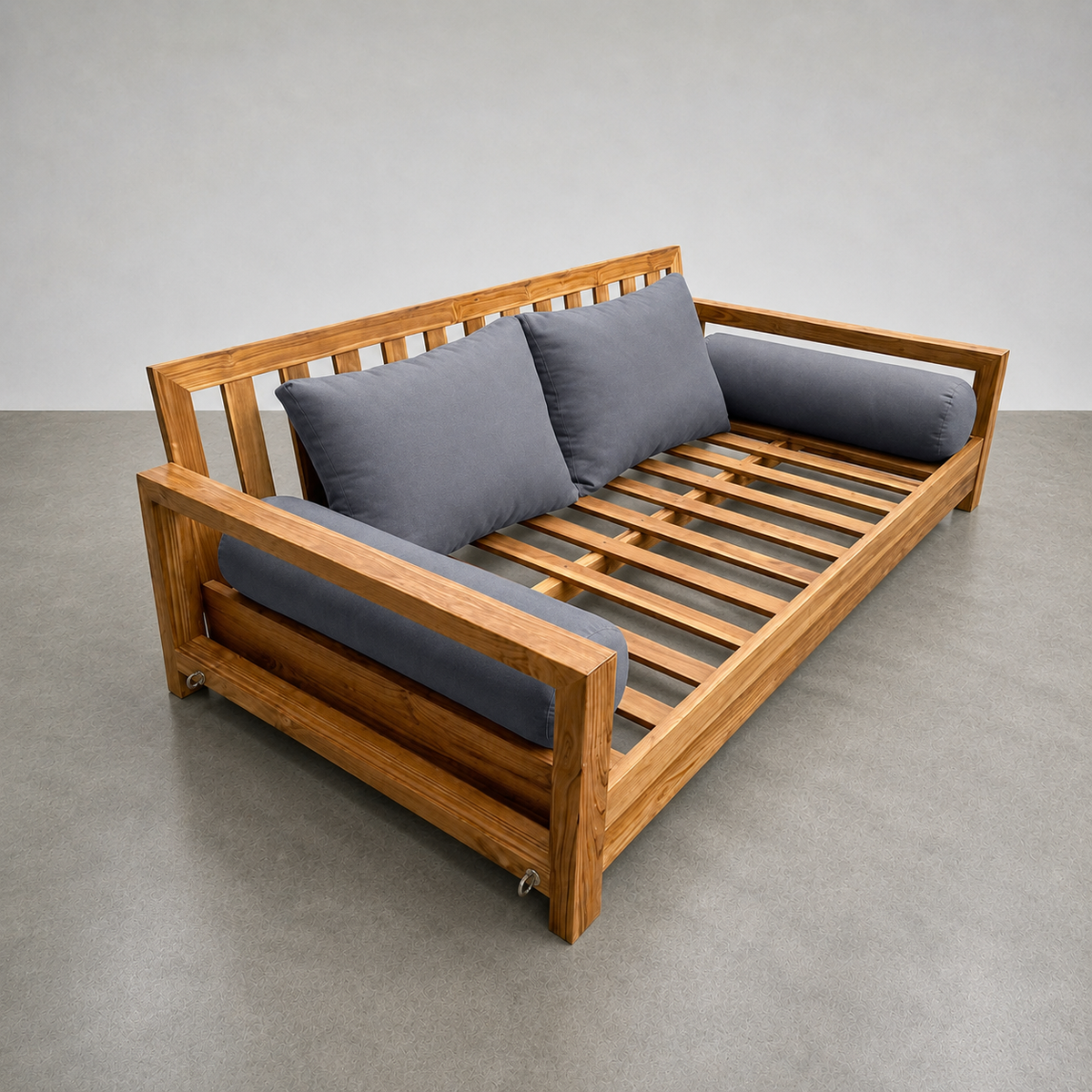 STYLE 1 Pillow & Bolster Cushion for Outdoor Indoor Daybed Porch Swing Bed Twin Size Knife Edge AD001 | COVERS ONLY |