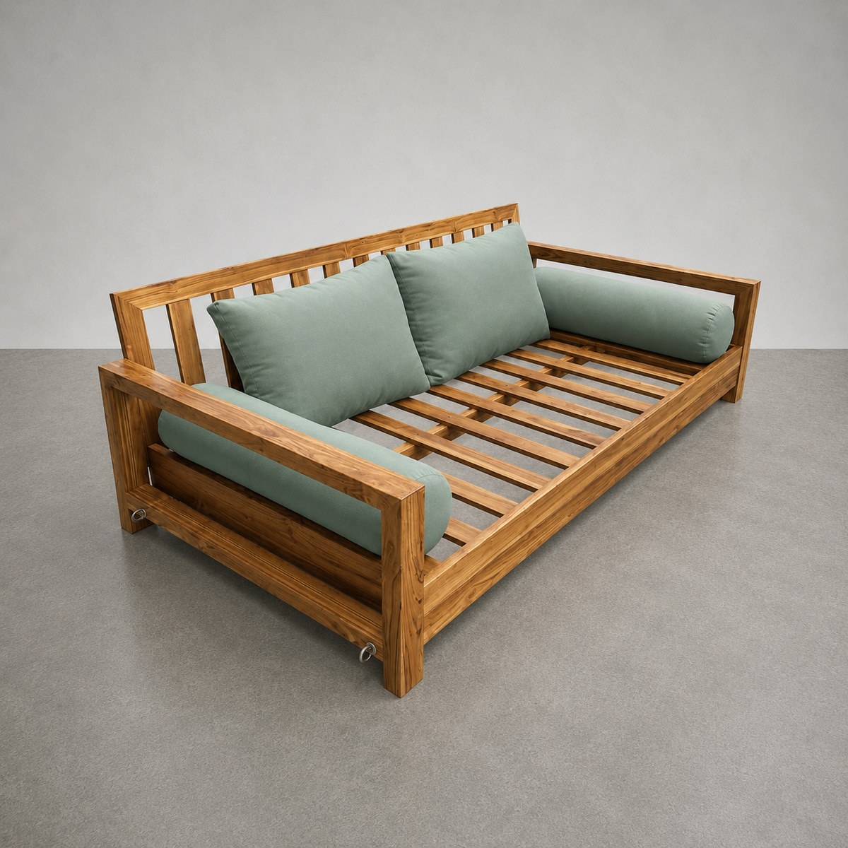 STYLE 1 Pillow & Bolster Cushion for Outdoor Indoor Daybed Porch Swing Bed Crib Size Knife Edge AD002 | COVERS ONLY |