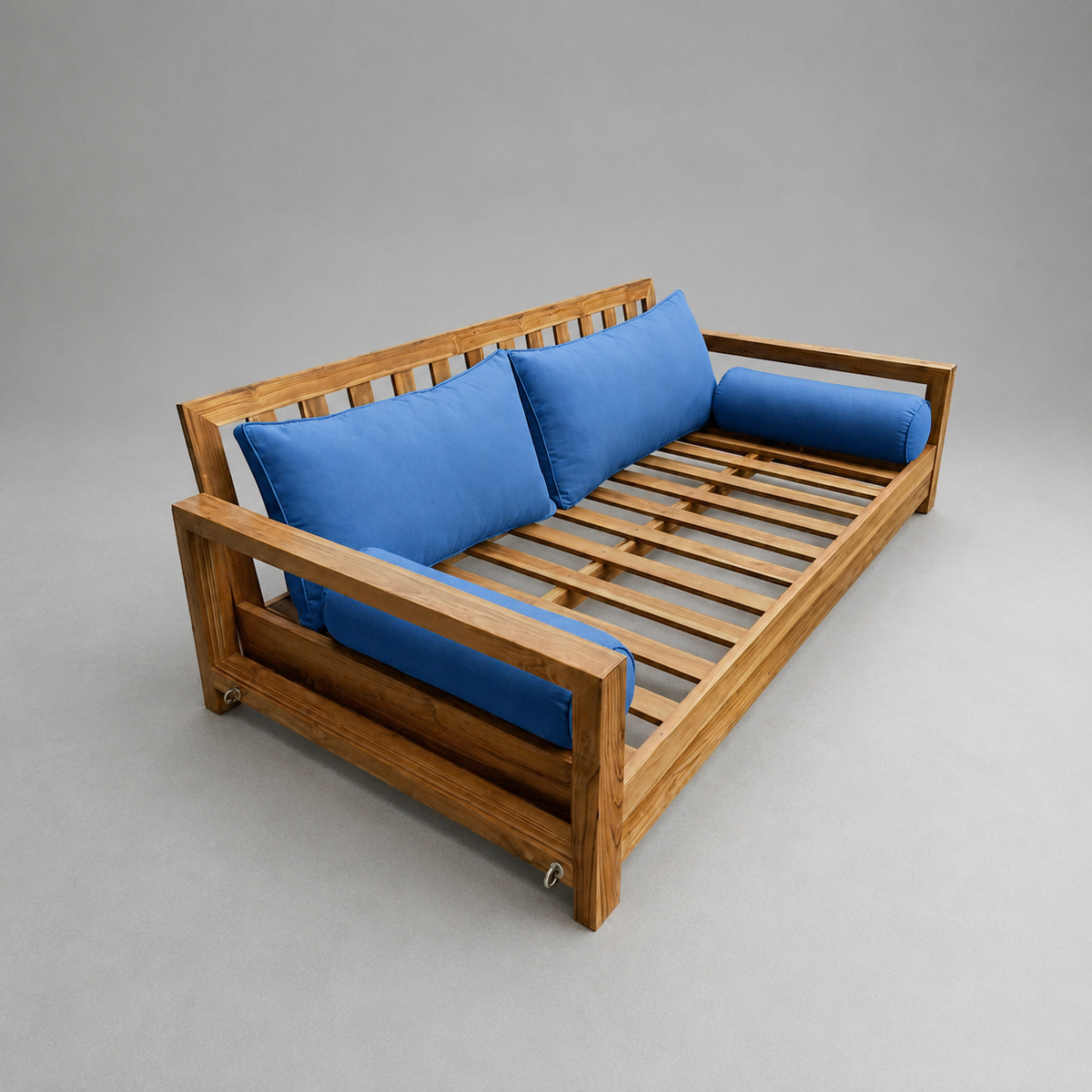 STYLE 2 Pillow & Bolster Cushion for Outdoor Indoor Daybed Porch Swing Bed Crib Size Piped Trim AD102 | COVERS ONLY |