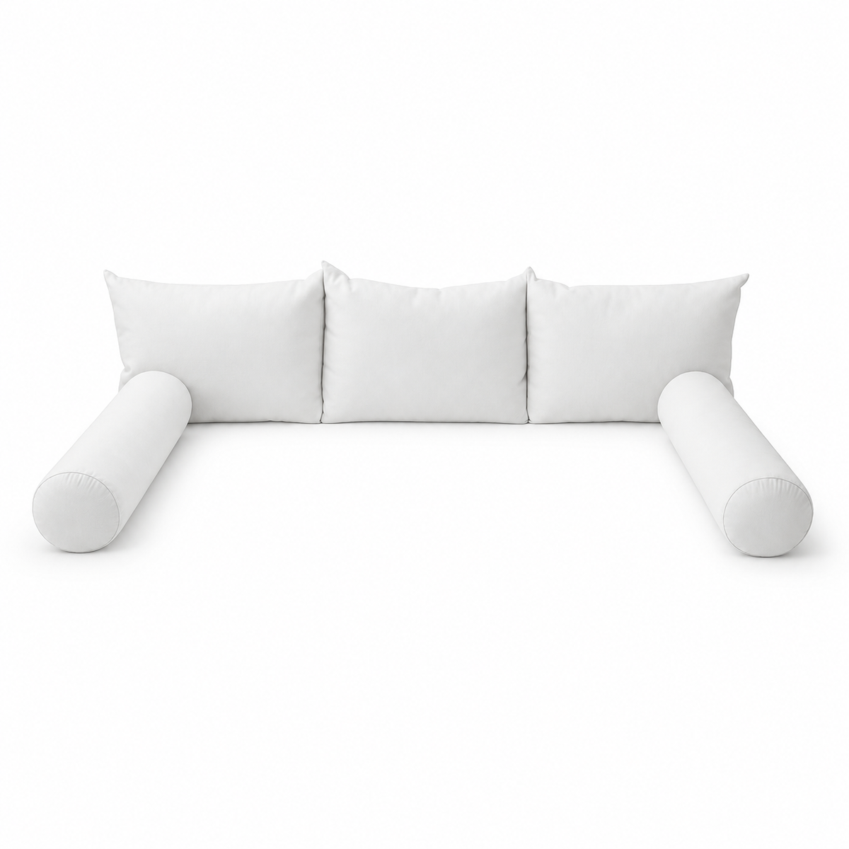 STYLE 3 Pillow & Bolster Cushion Polyester Fiberfill Inserts for Outdoor Indoor Daybed Porch Swing Bed | INSERT ONLY |