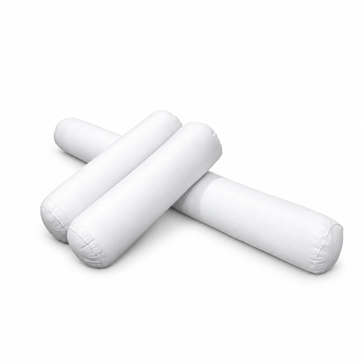 STYLE 6 TWIN SIZE Pillow Bolster Cushion Polyester Fiberfill Inserts for Outdoor Indoor Daybed Porch Swing Bed | INSERT ONLY |