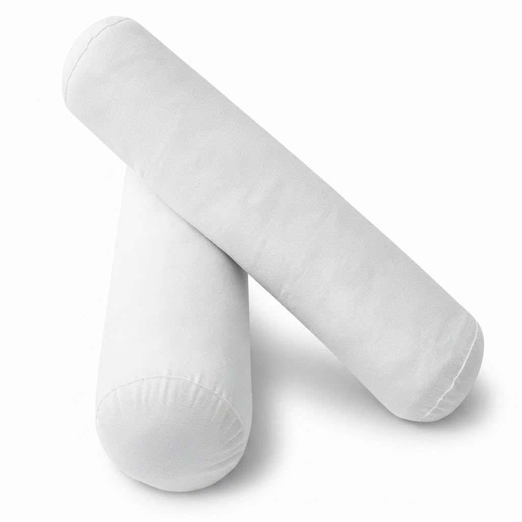 STYLE 6 TWIN SIZE Pillow Bolster Cushion Polyester Fiberfill Inserts for Outdoor Indoor Daybed Porch Swing Bed | INSERT ONLY |