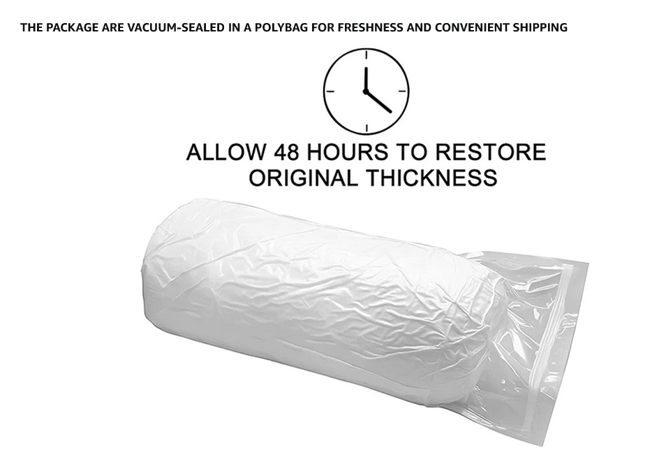 Medium Size 24"x6" Outdoor Round Long Bolster Pillow Polyester FiberFill Decorative Bolster for Porch Swing Couch Sofa Cushion |INSERT ONLY|