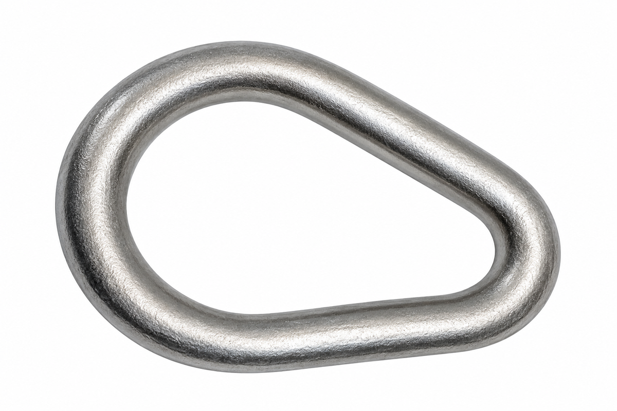 Marine Stainless Steel T316 Drop Forged Pear Shape Pear Link Master Link