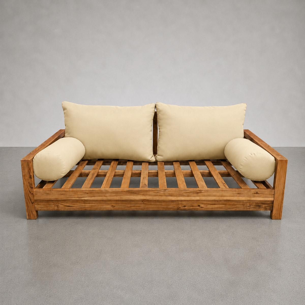 STYLE 2 Pillow & Bolster Cushion for Outdoor Indoor Daybed Porch Swing Bed Crib Size Knife Edge AD103 | COVERS ONLY |