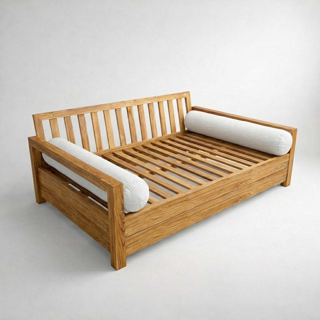 STYLE 5 Bolster Pillow Polyester Fiberfill Inserts for Outdoor Indoor Daybed Porch Swing Bed | INSERT ONLY |