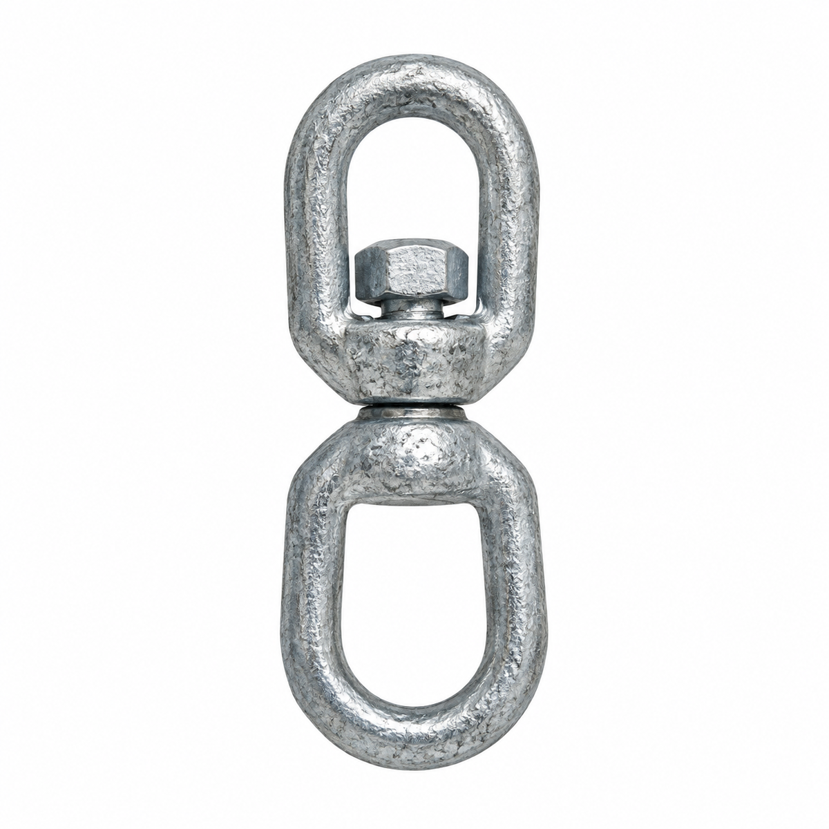 Marine Boat Galvanized Eye Eye Swivel Mooring, Boat Rigging Swivel for Chain, Anchor, Dock, and Outdoor Use