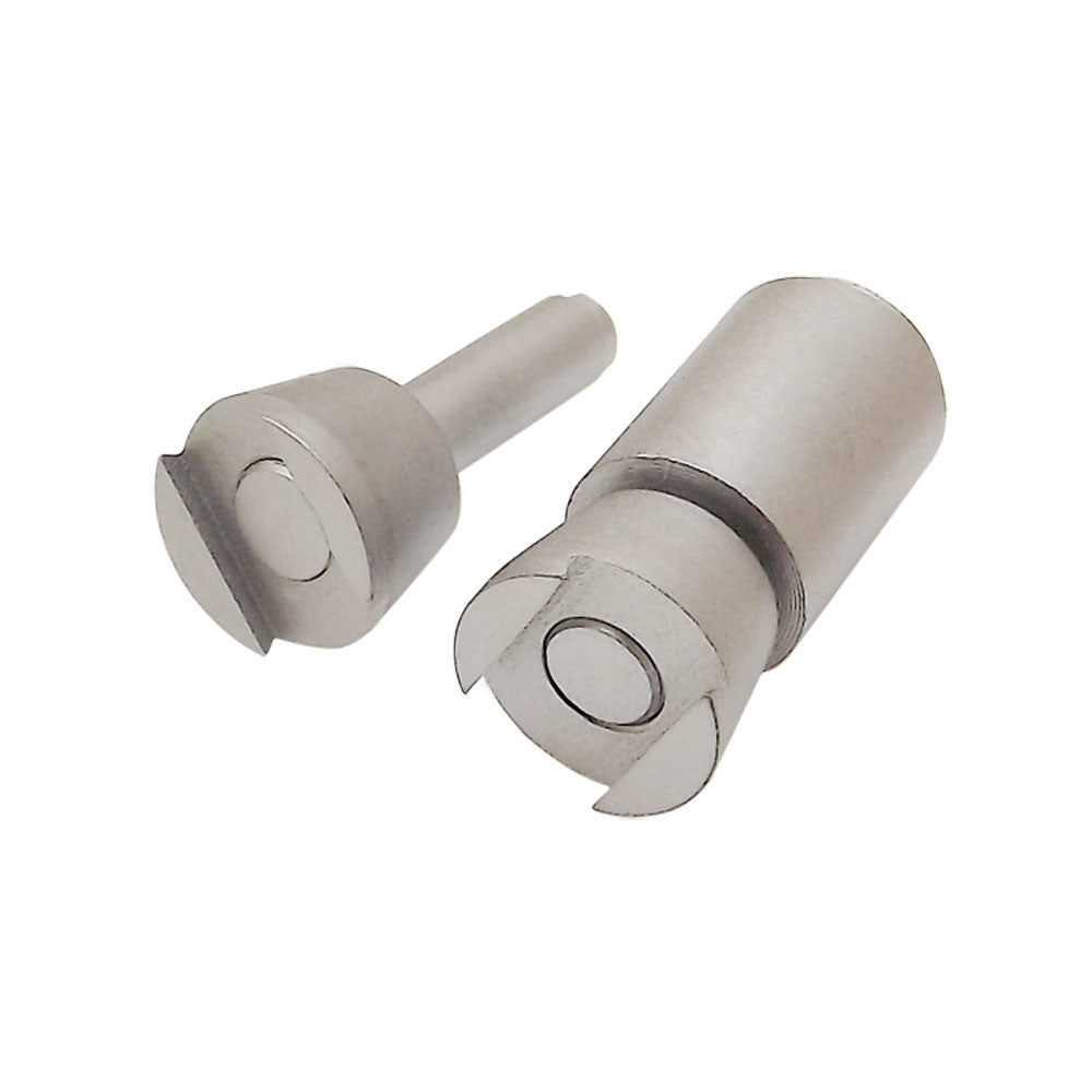 Dial Test Indicator 0.0005" Graduation, 0-15-0 Reading, 7 Jewel Movement, White Face Precision Machinist Indicator for Lathe, Mill & CNC
