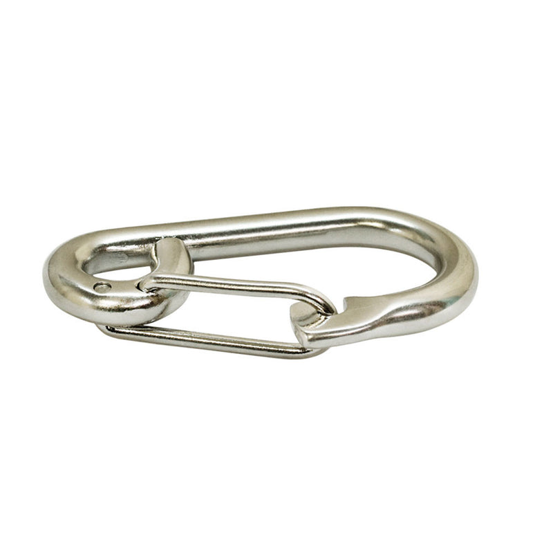 Stainless Steel T316 Marine Boat Spring Snap Type Harness Clip 1/4", 5/16" | PACK 5 |