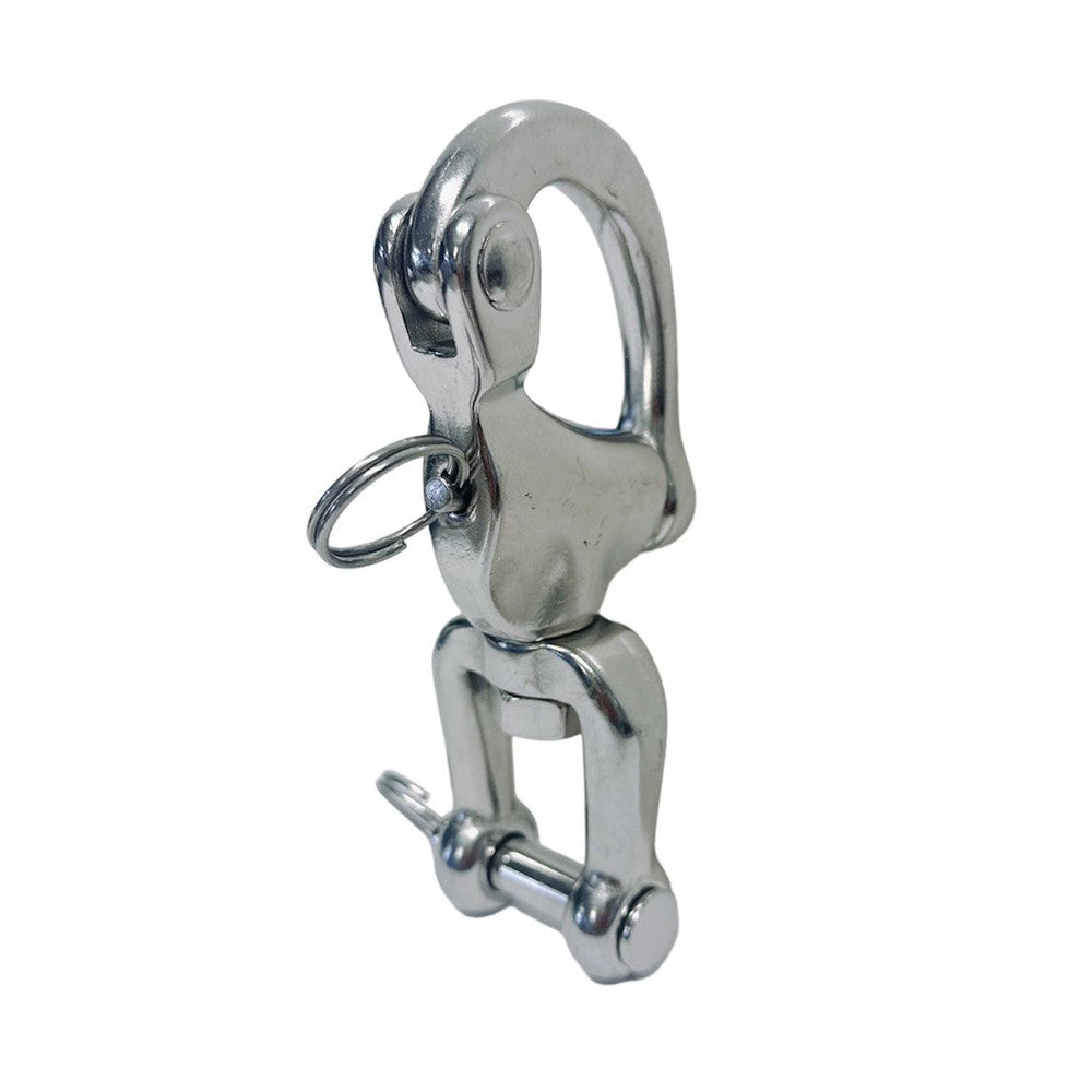 5'' SWIVEL JAW Snap Shackle SS316 Stainless Steel Shackle Forged Boat Anchor