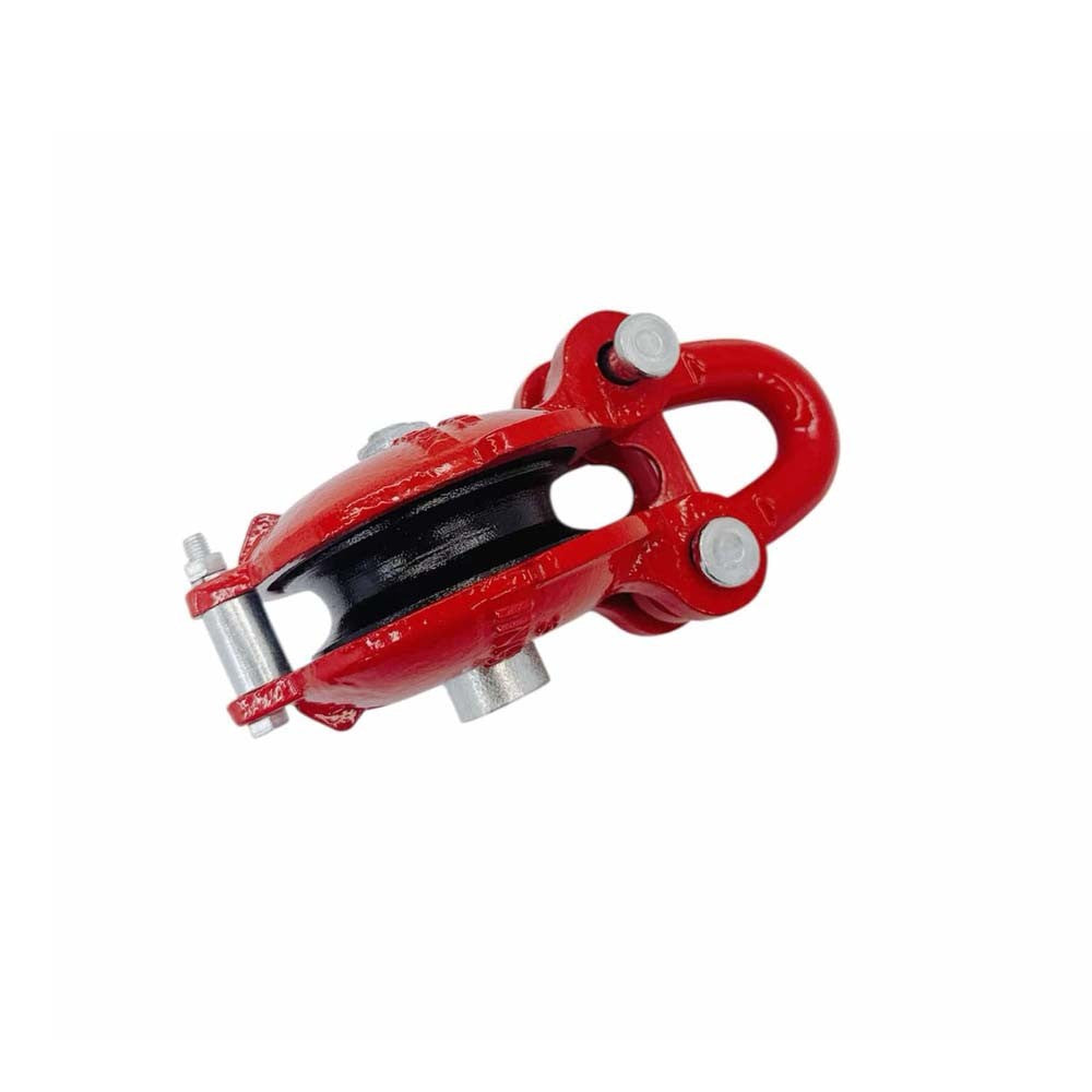 1.5 Ton Bail Snatch Block Hoist Rigging Shackle 3" Pulley