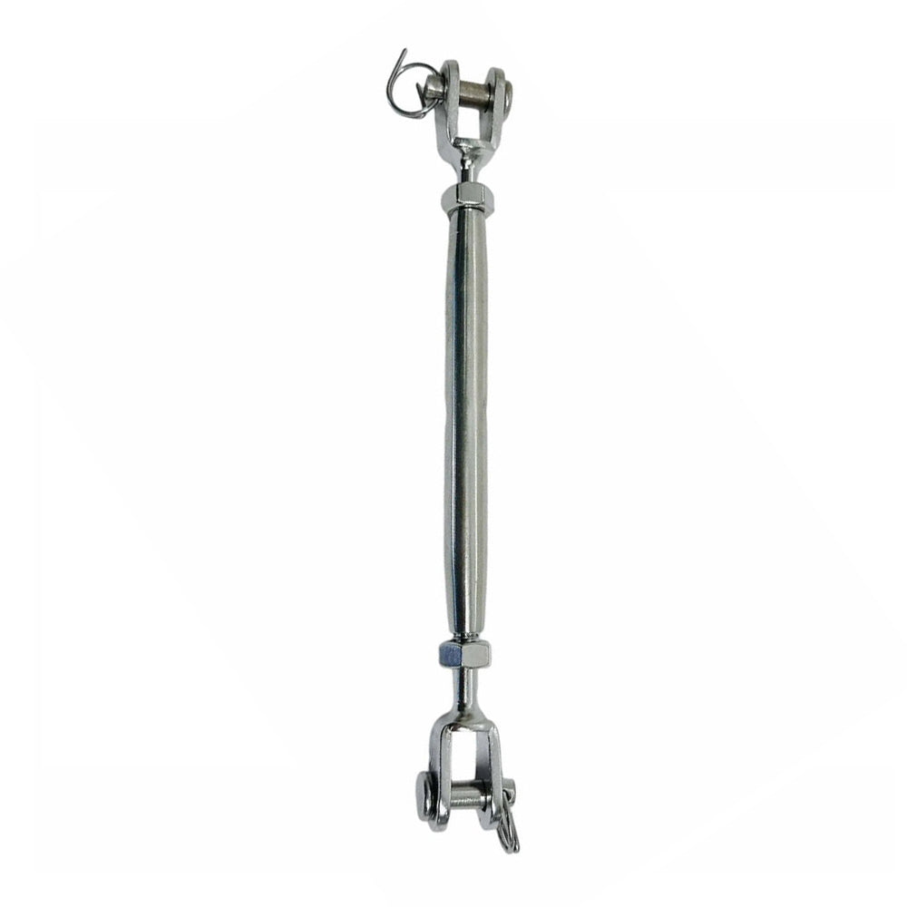 1/4" Marine Stainless Steel Closed Body Turnbuckle JAW JAW Rig 300 Lbs
