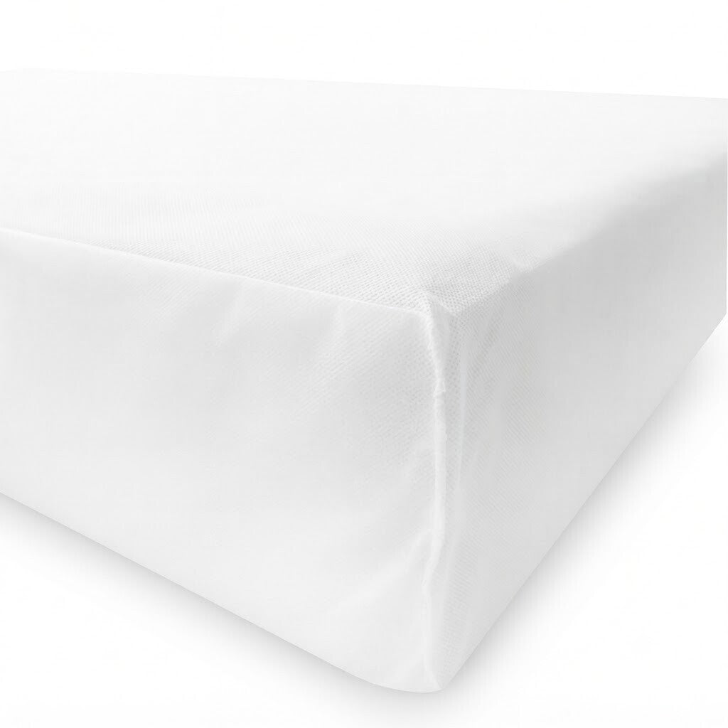 STYLE 1 Twin Size Mattress Foam, Pillow & Bolster Cushion Polyester Fiberfill Inserts for Outdoor Indoor Daybed Porch Swing Bed | INSERT ONLY |