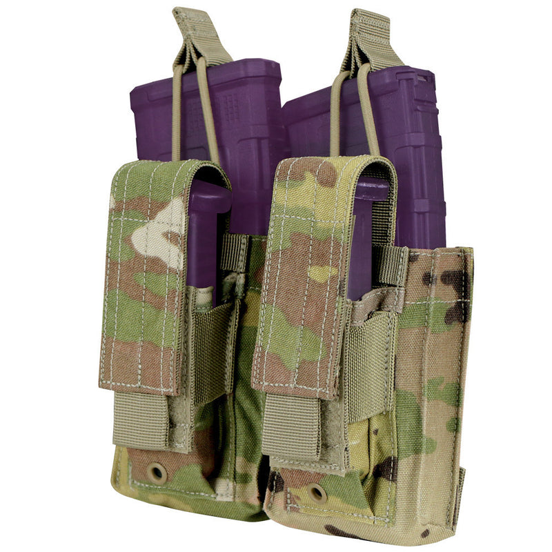 GenII 5.56/.223 Molle Pals Tactical Open Top Double Kangaroo Pouch