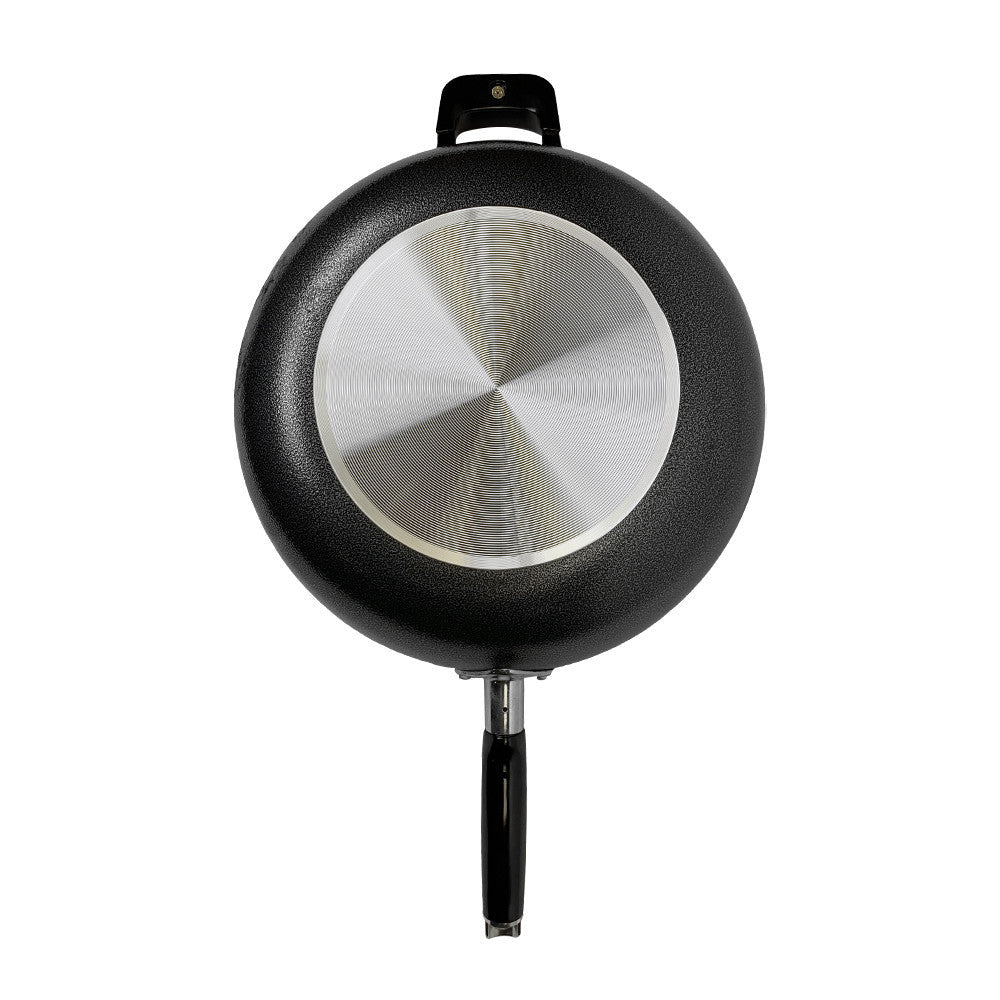 12-1/2''(32cm) Non-Stick Coating Wok Pan Side Handle Cooking Pot Cookware Kitchen
