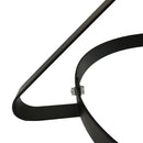 15'' High Pressure Round Propane Stove Burner CSA Regulator 50,000 BTU