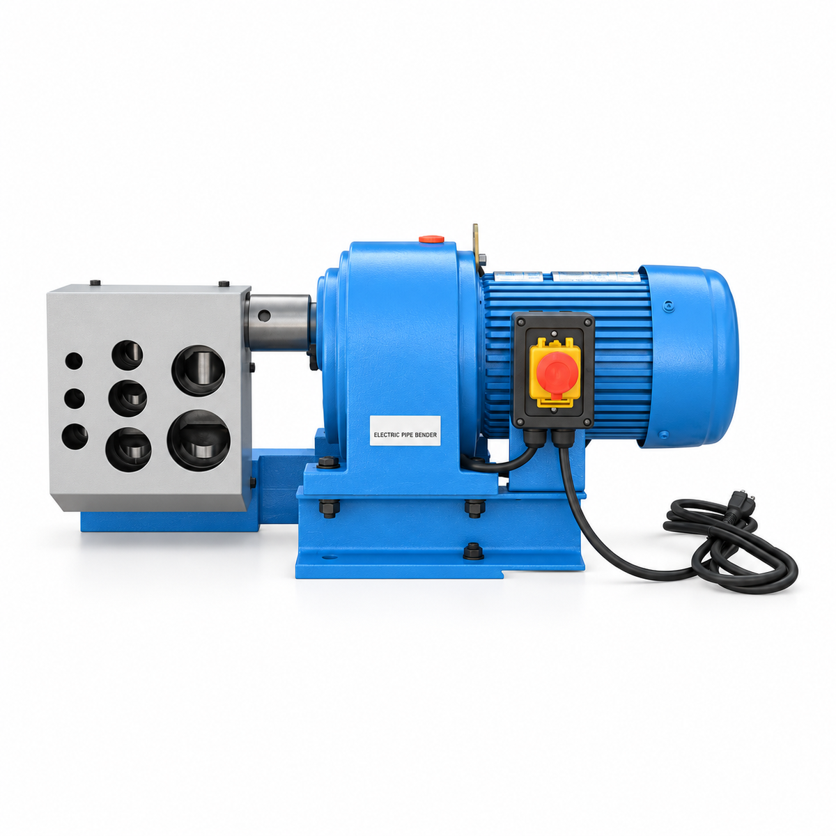2 HP Electric Tube And Pipe Notcher, 1500W, 1740 RPM, 1/4" To 2" Sizes For Metalworking And Fabrication