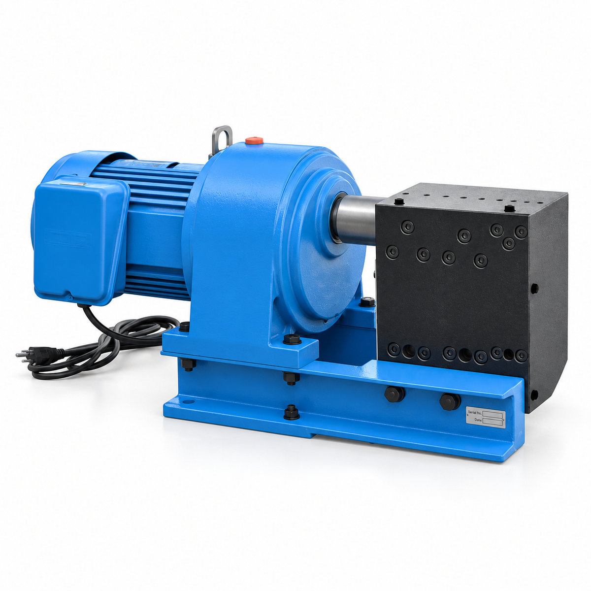 2 HP Electric Tube And Pipe Notcher, 1500W, 1740 RPM, 1/4" To 2" Sizes For Metalworking And Fabrication