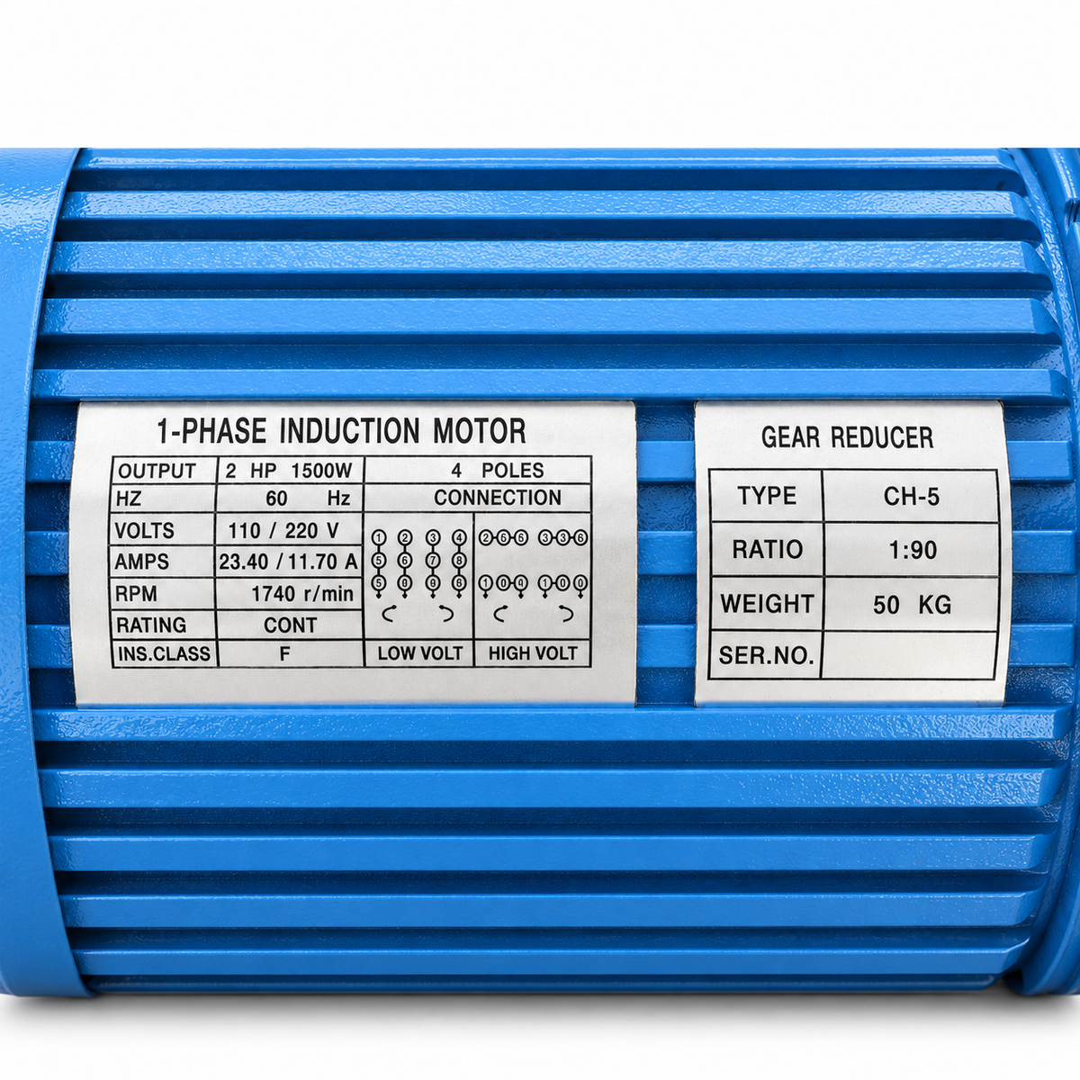 2 HP Electric Tube And Pipe Notcher, 1500W, 1740 RPM, 1/4" To 2" Sizes For Metalworking And Fabrication