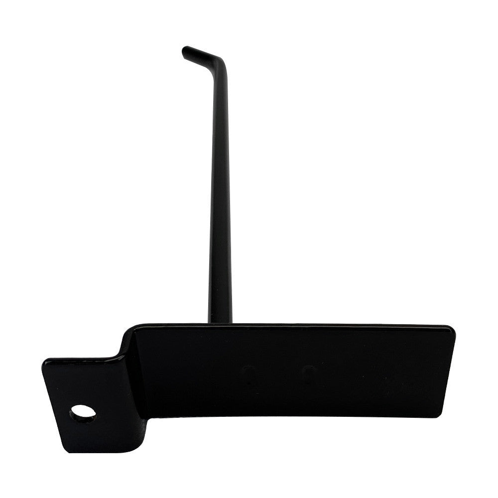 2 Pcs 8'' Black Slatwall Hook Hooks Retail Display Wire Metal Hanger