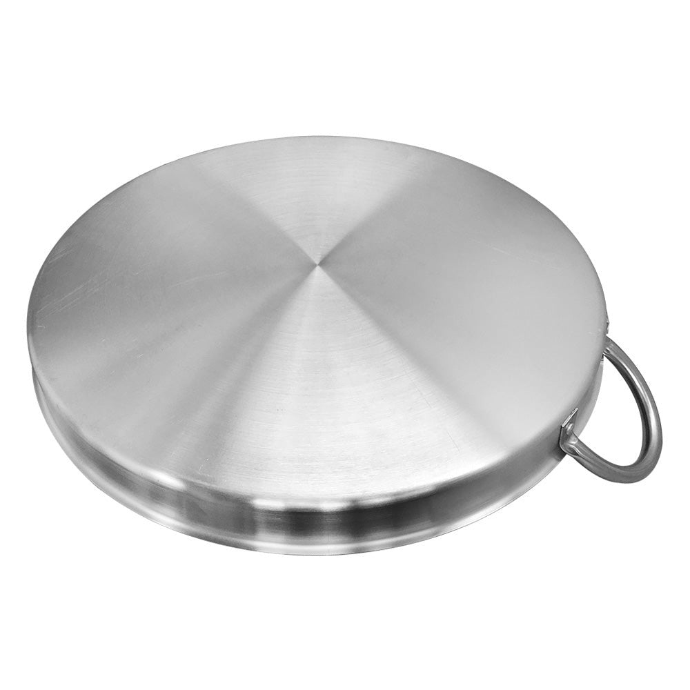 22'' Aluminum Comal Griddle Top Grill 2'' Depth Non-Stick Coating Cooking Kitchen Cookware