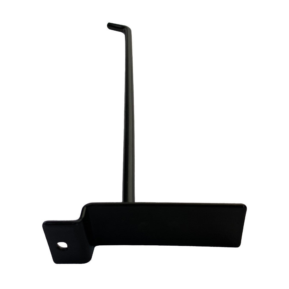 24 Pcs 12'' Black Slatwall Hook Hooks Retail Display Wire Metal Hanger