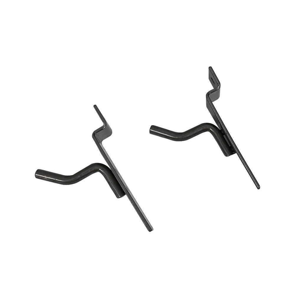 25 Pcs 1'' Raw Steel Slatwall Hook Hooks Retail Display Wire Metal Hanger