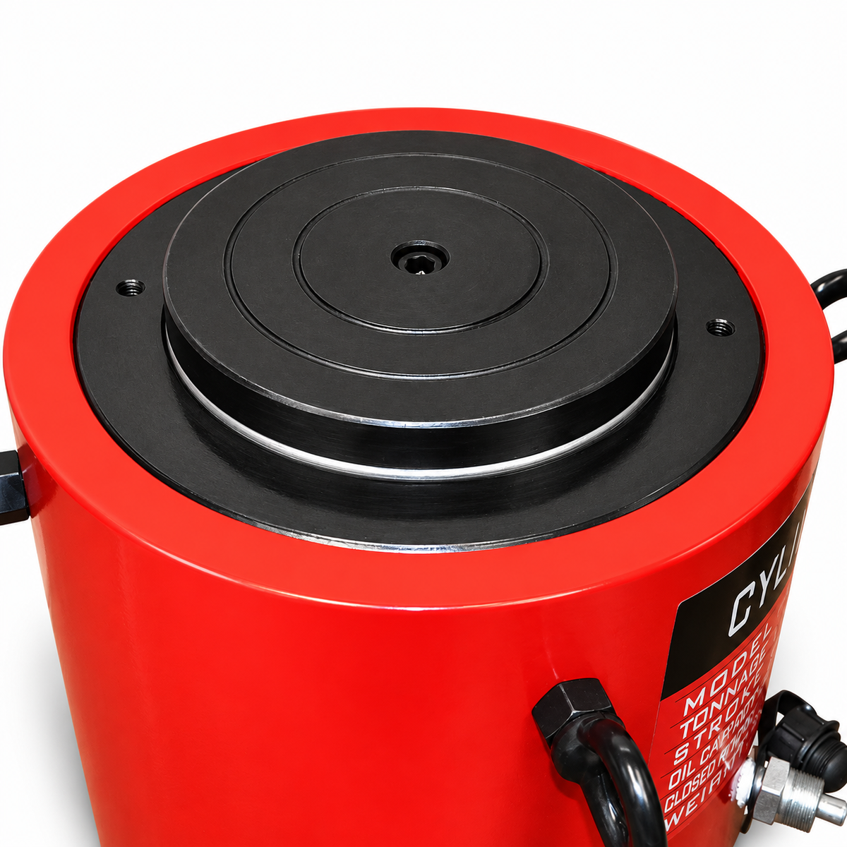 300 Ton Hydraulic Cylinder Jack Ram 2" (50mm) Stroke, 270mm Closed Height Lifting Hydraulic Jack for Presses, Machinery & Workshop Equipment