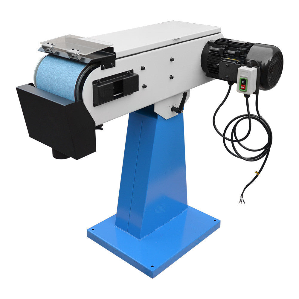 4HP Industrial 8.5" Surface Radius Belt Grinder Sander 2000x220 mm 3300-RPM 3-Phase 220V