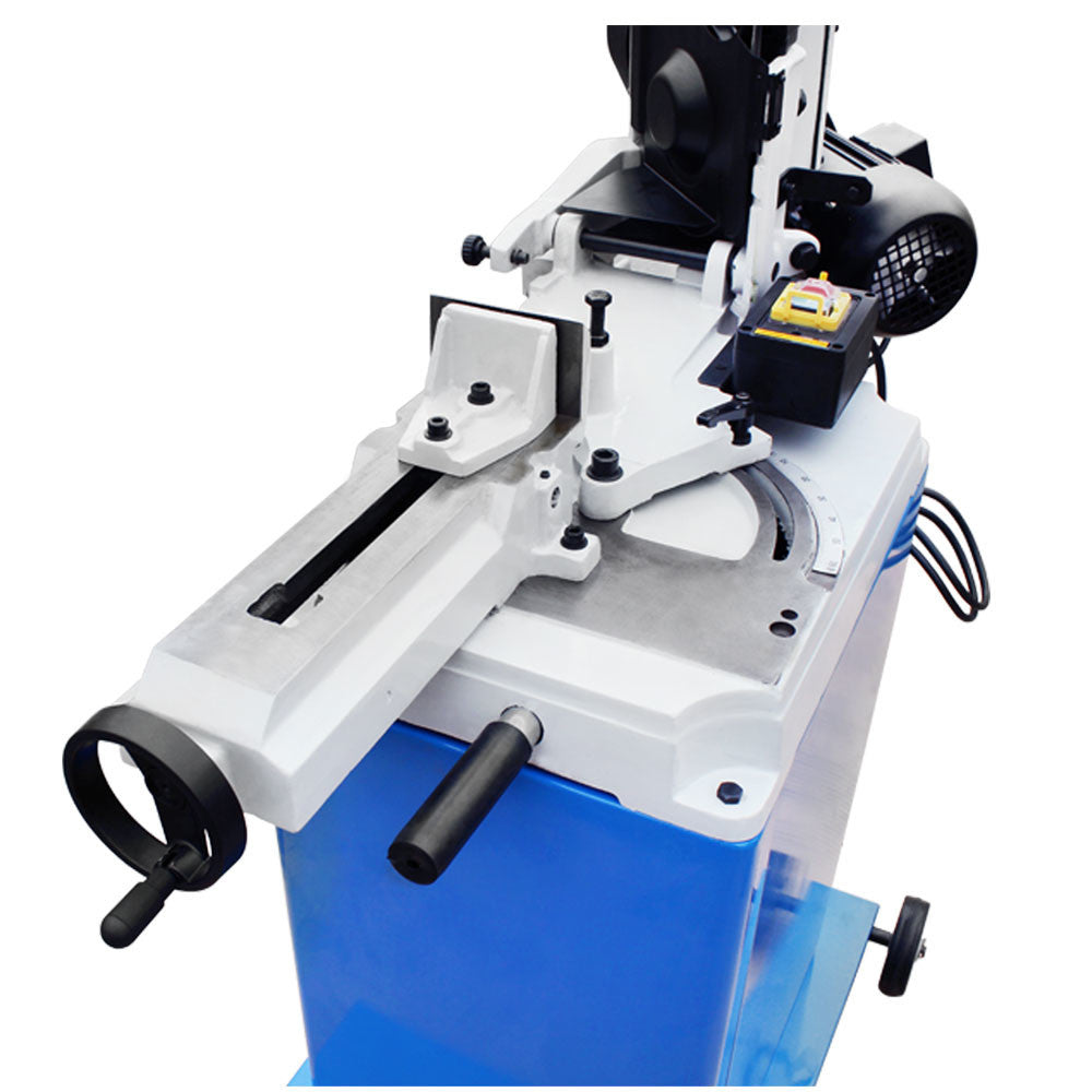 5" x 6" Metal Cutting Band Saw Vertical & Horizontal Dual Mode 3-Phase 220V 1/2 HP Motor Industrial Heavy Duty Bandsaw for Steel, Aluminum & Iron