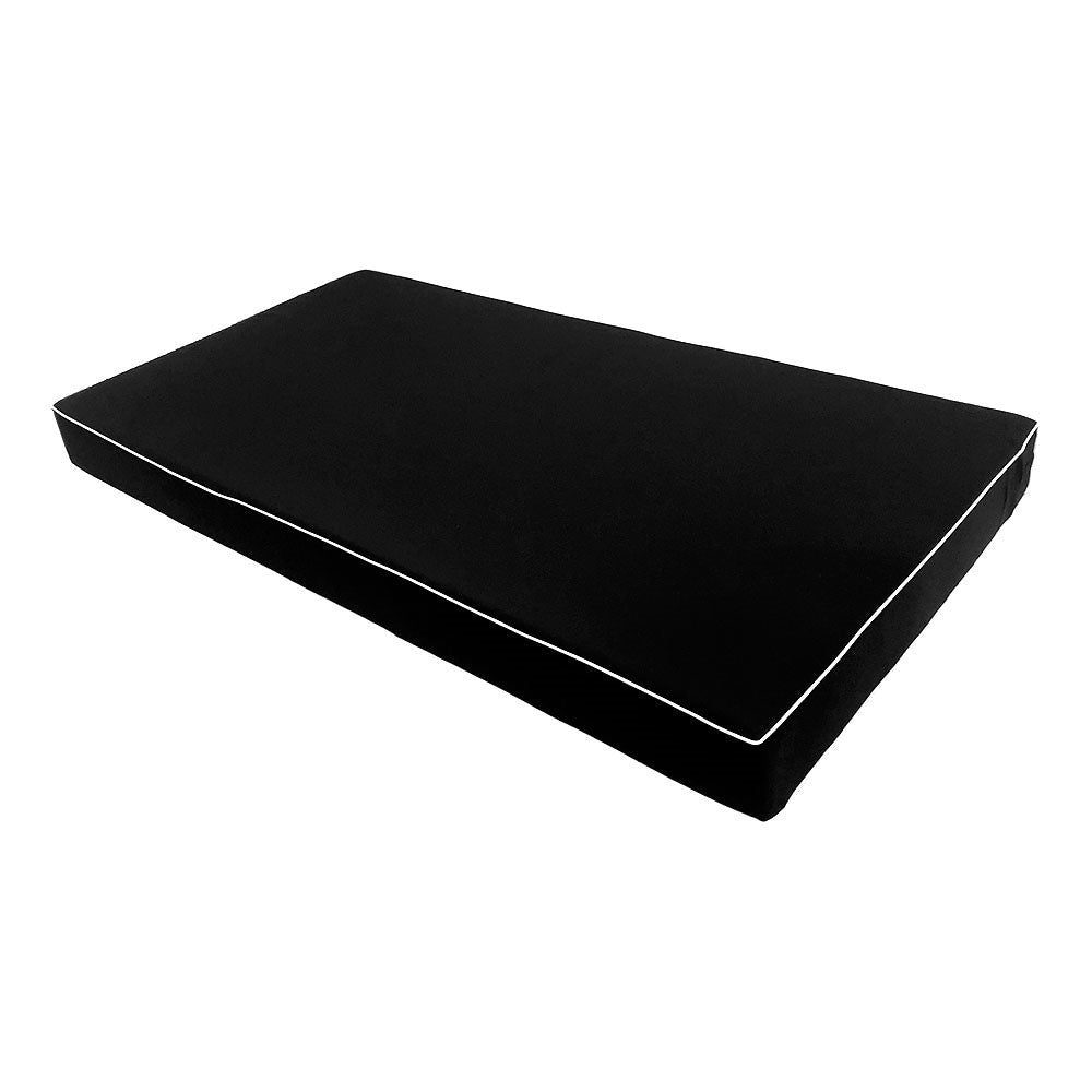 Outdoor daybed mattress fitted sheet cover — cover only