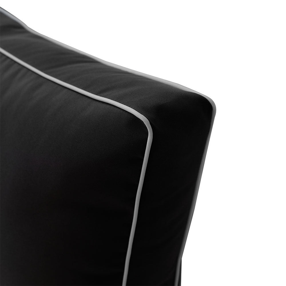 Outdoor deep seat back slip cover replacement