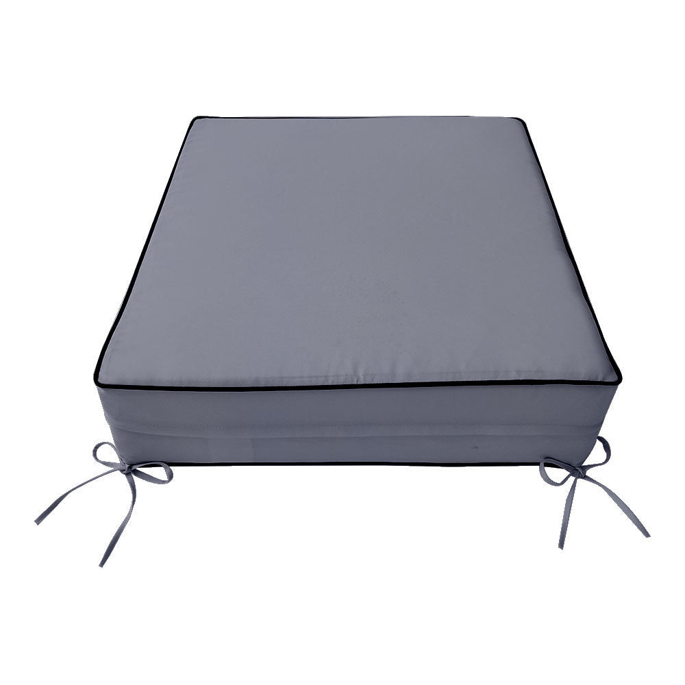 Outdoor deep seat back slip cover replacement