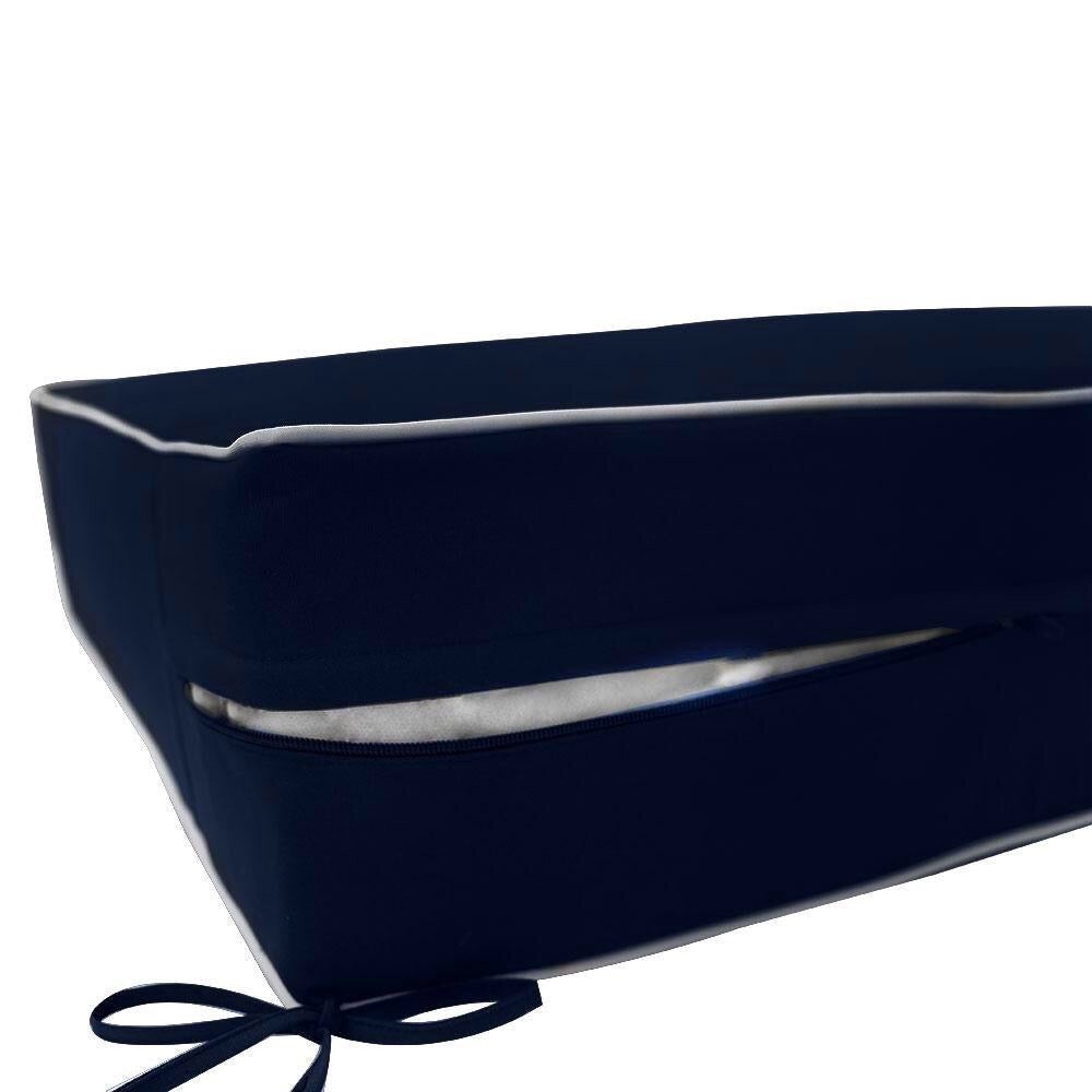Outdoor deep seat back slip cover replacement