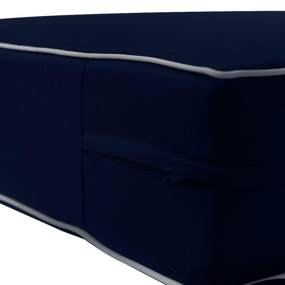 Outdoor deep seat back slip cover replacement