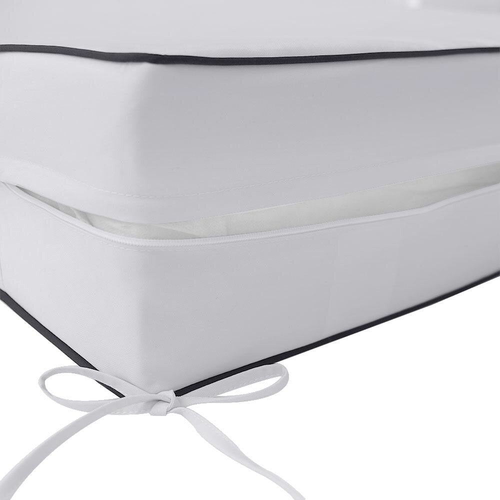 Outdoor deep seat back slip cover replacement